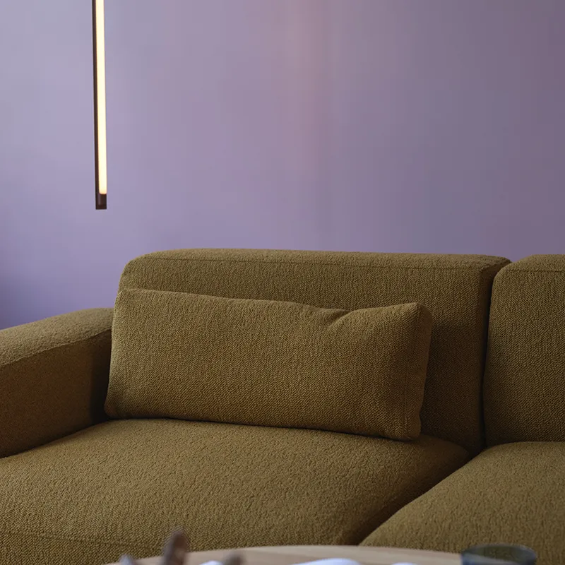 Fine Suspension Lamp 60 cm - Deep Red