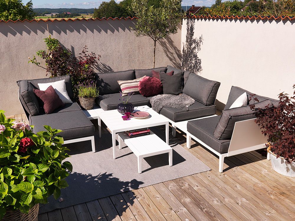 Mackenzie hörndel vit aluminium 