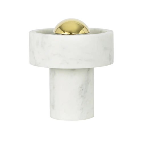 Stone Portabel lampa Gold LED