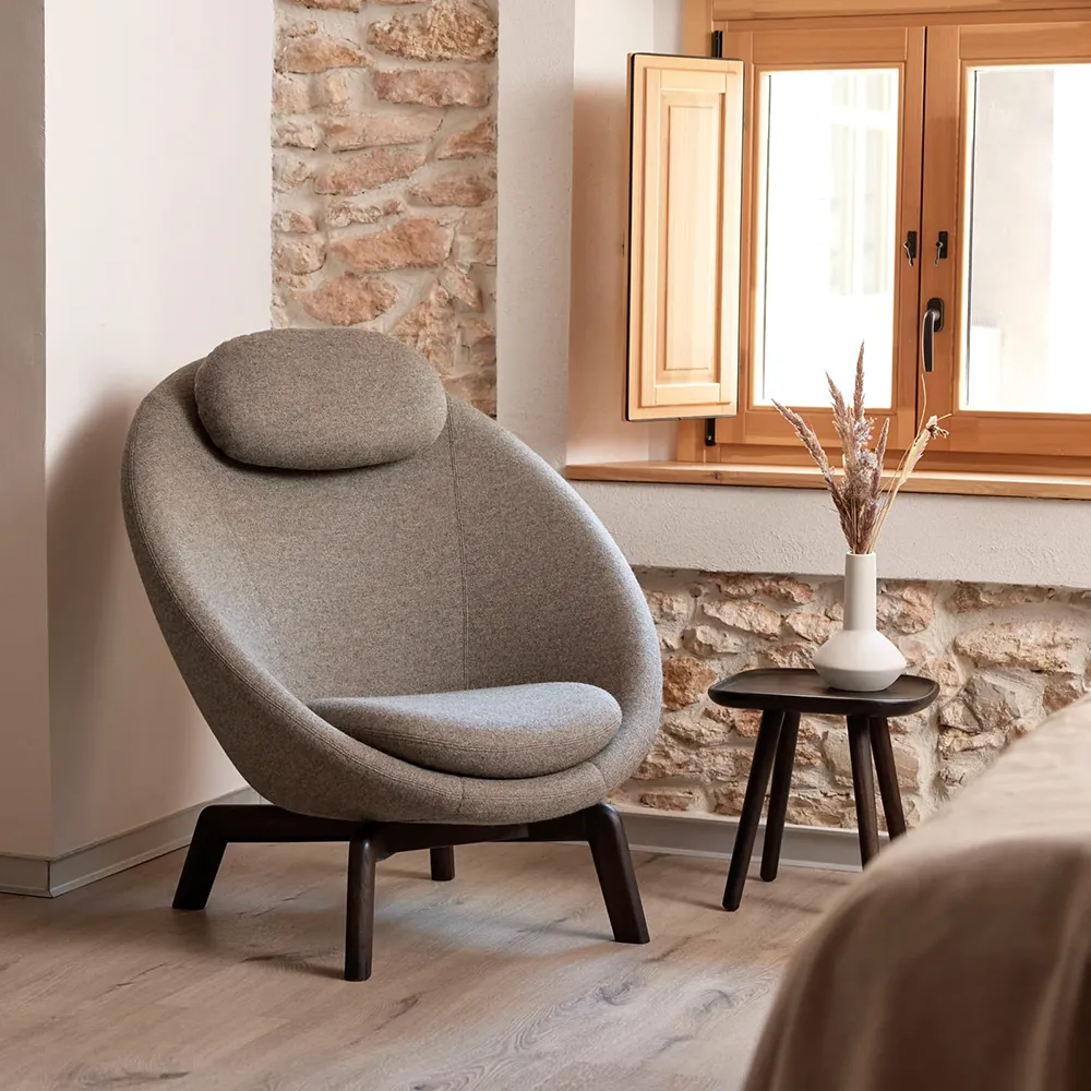 Pace soffbord 40x40 cm Dark brown