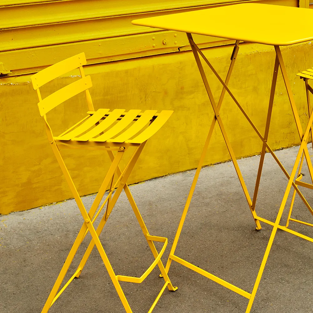 Bistro barbord 71x71 cm Honey