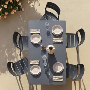 Cassia matstol Antracite 