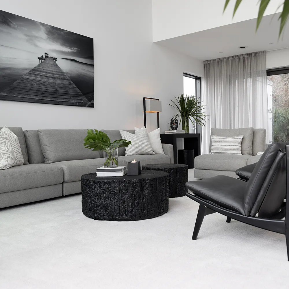 Timber Soffbord 60 cm Svart