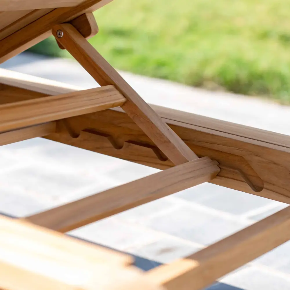 Bålamöllan solsäng inkl dyna Blå