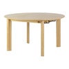 Comfort Circle Matbord med förlängning Oak