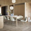 Workshop Table 92x200 cm - Warm Grey Linoleum Oak