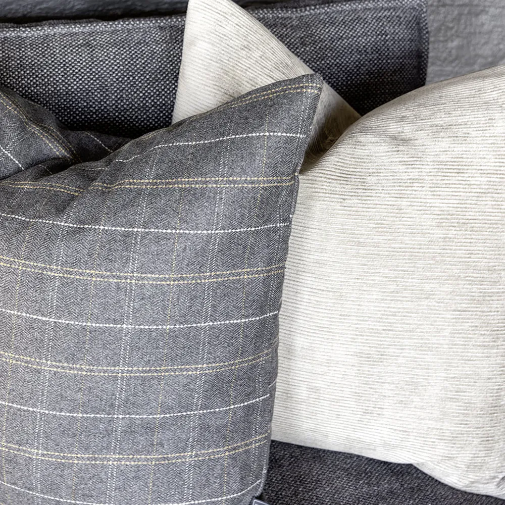 Edinburgh Graphite kuddfodral 50x50 cm 