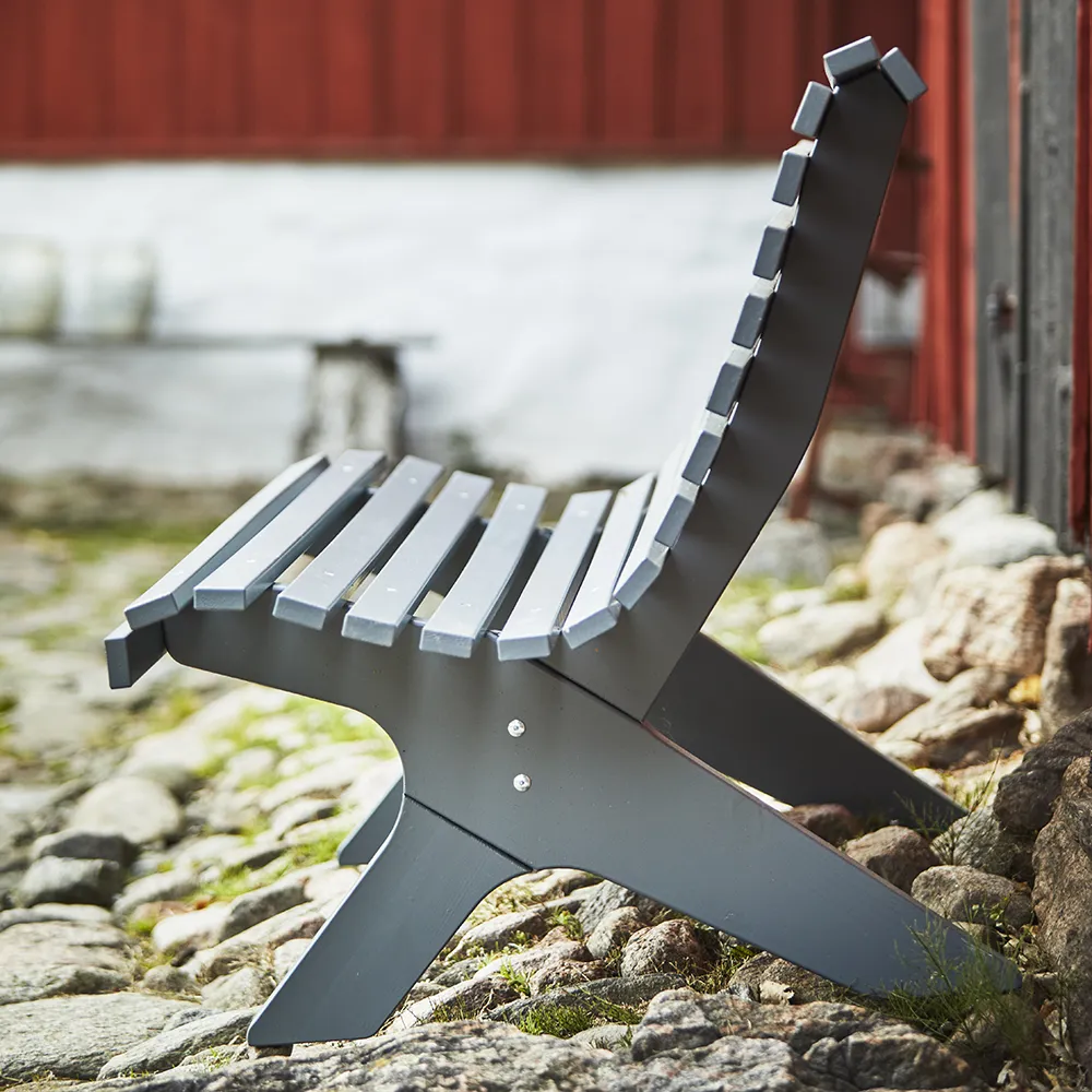 Lund soffa stålgrå 