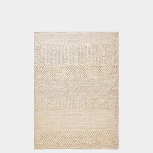 Knotty Matta vit 170 x 240cm