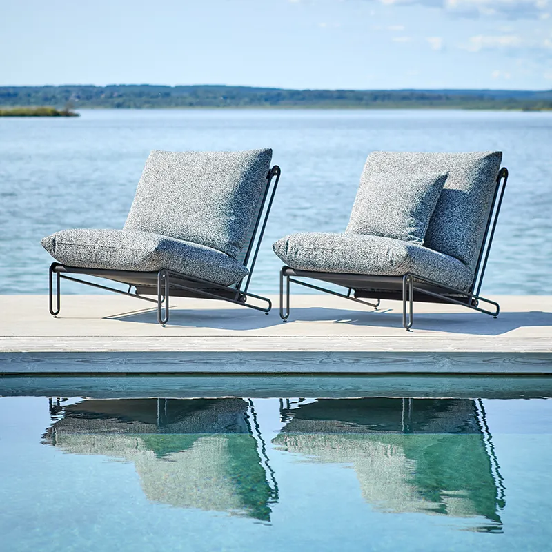 Blixt fåtölj Svart / Teddy ant