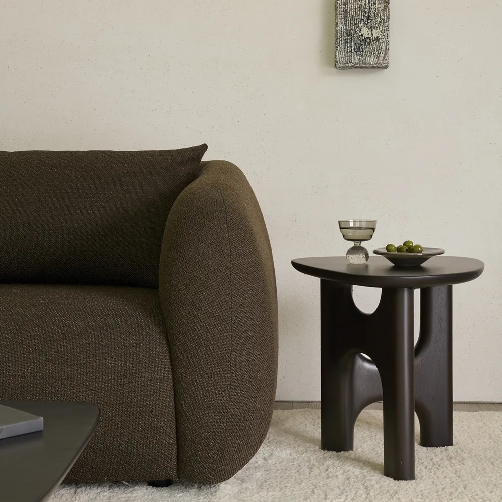 Sidobord Flow Rose Brown