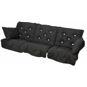 Hammockset Låg Rygg Svart 