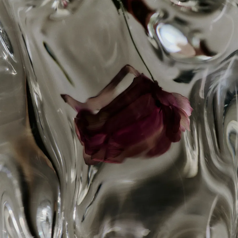 Munblåst Vas Virelle H 18 cm