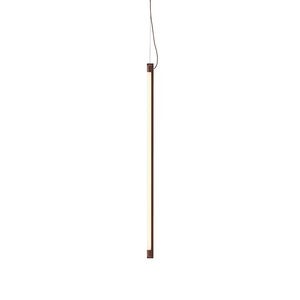 Fine Suspension Lamp 90 cm - Deep Red