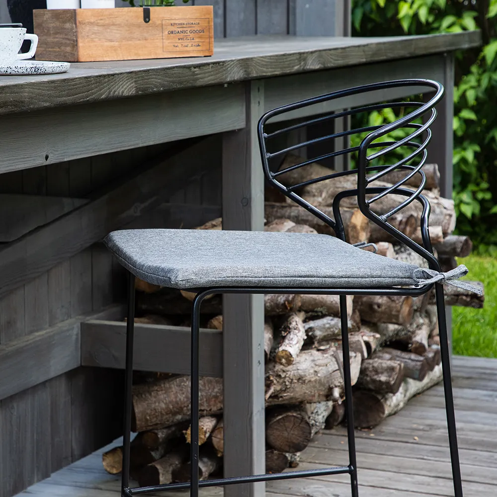 Milano Barstol svart 4-pack 