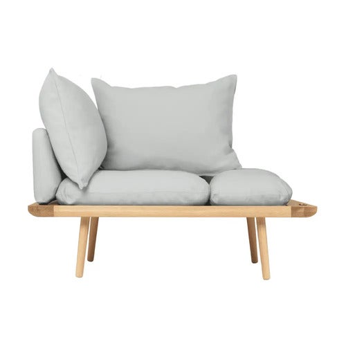 Lounge Around 1.5-sits soffa Oak/Sterling