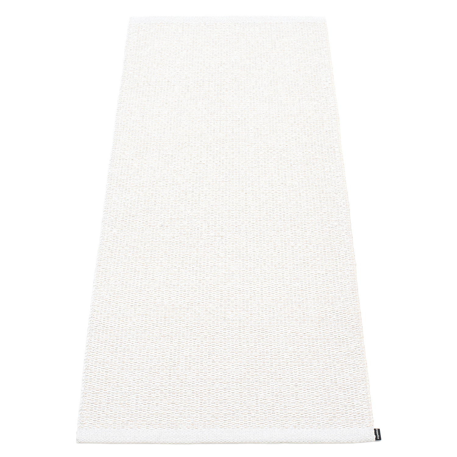 Svea matta 60×150 cm white metallic / white