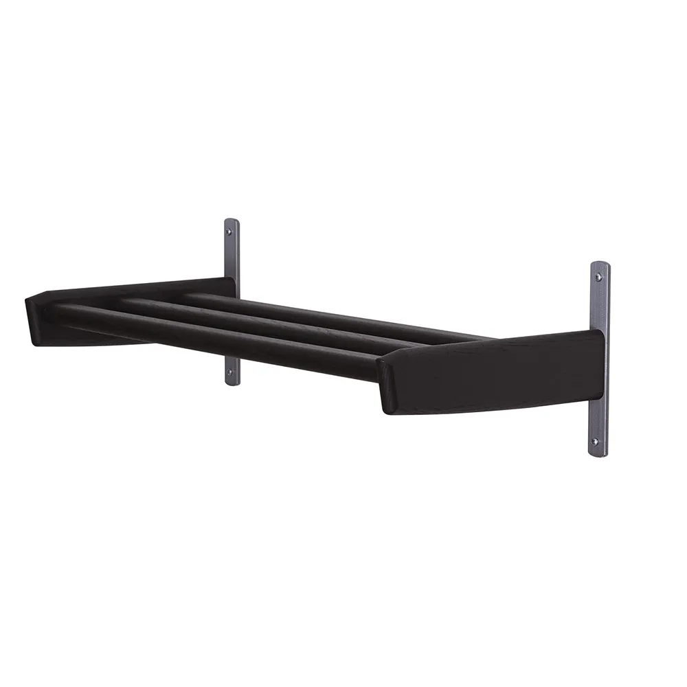 Meja Skohylla 59 cm Svartbetsad Ek