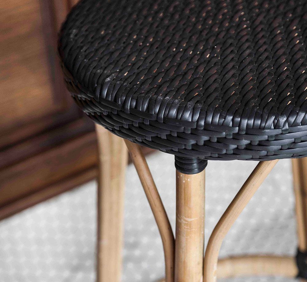 Simone Barstol Hög Svart 