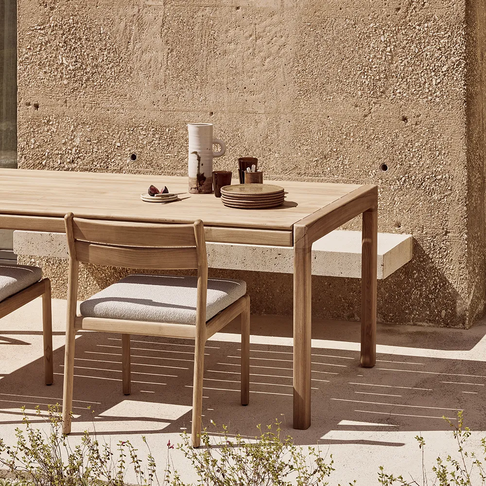 Jack Matstol Teak/Off White