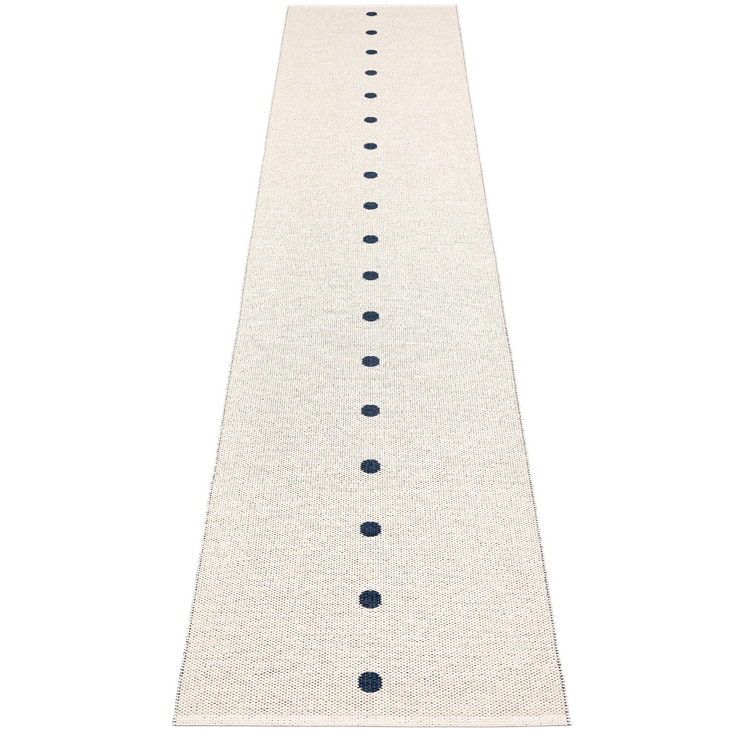 Peg matta 70x360 cm dark blue / vanilla 