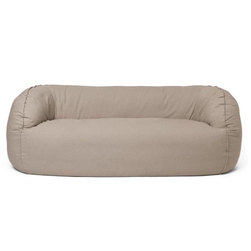 Nesten 2-sits soffa- Re-Cotton - Natural