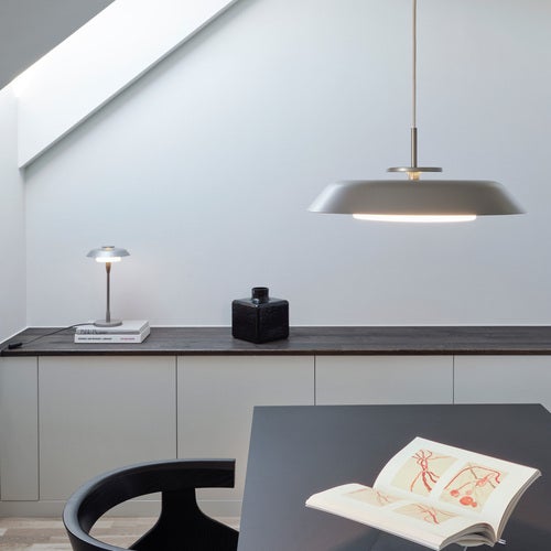 Horisont pendel Ø430 metallic champagne