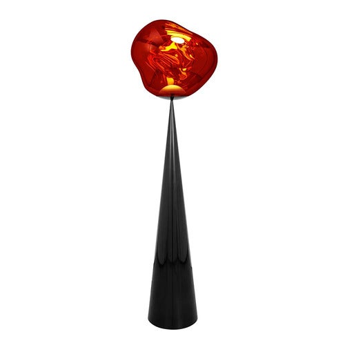 Melt Cone Fat Golvlampa Copper LED