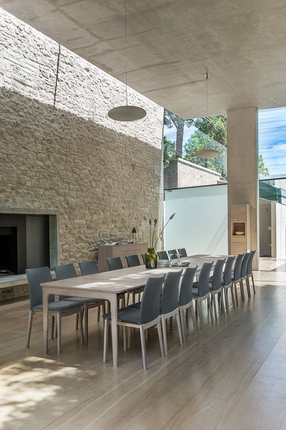 Sm914 Vitrinskåp Ek Lack