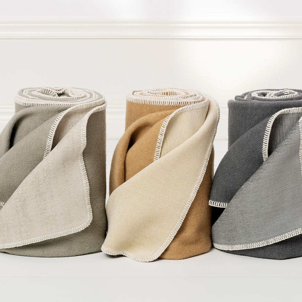 Blanket matta 140x200 cm ylva ochre / cream 