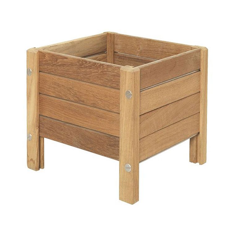 Blomlåda 35X35Cm Teak 