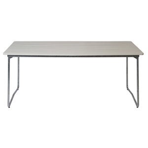 Bord B31 170 Vitlackad ek / varmförzinkat stativ